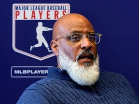 Tony Clark, outgoing director of the MLBPA.