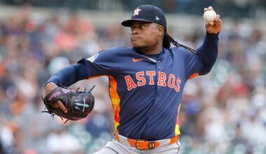 Two-time All-Star Framber Valdez is joining the Tigers on a three-year contract, according to an AP source.