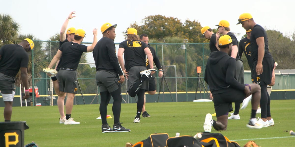 The Pittsburgh Pirates kick off spring training at Pirate City in Bradenton on Wednesday