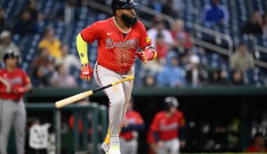 Marcell Ozuna hit .232 with 21 home runs and 68 RBIs last season for the Atlanta Braves.