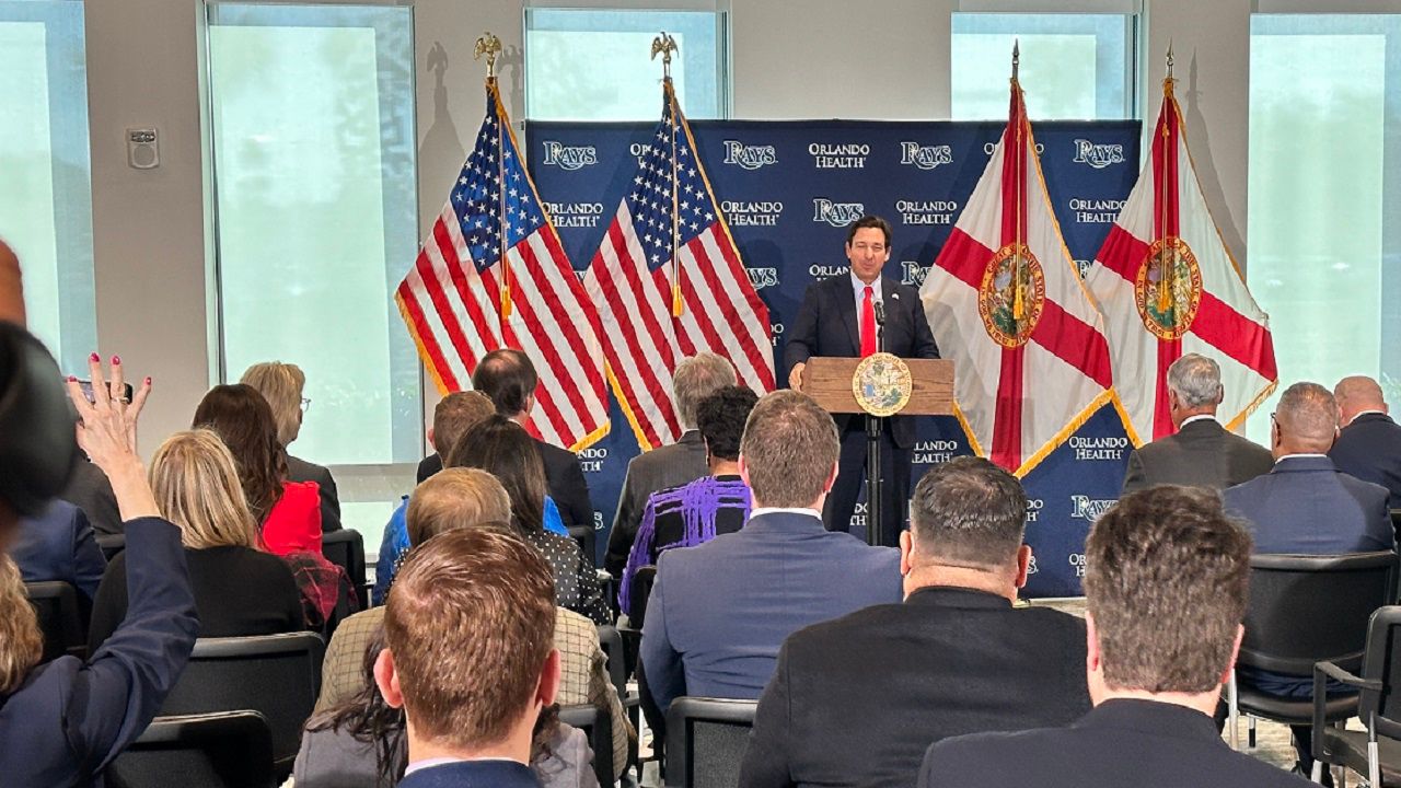 DeSantis, others, lend support to Rays' stadium proposal