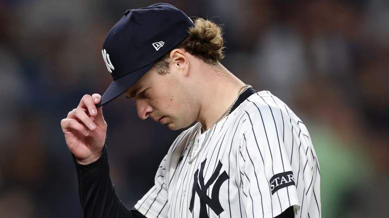 Cam Schlittler #31 of the New York Yankees