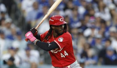 Elly De La Cruz is batting third and TJ Friedl leadoff, the rest is undecided