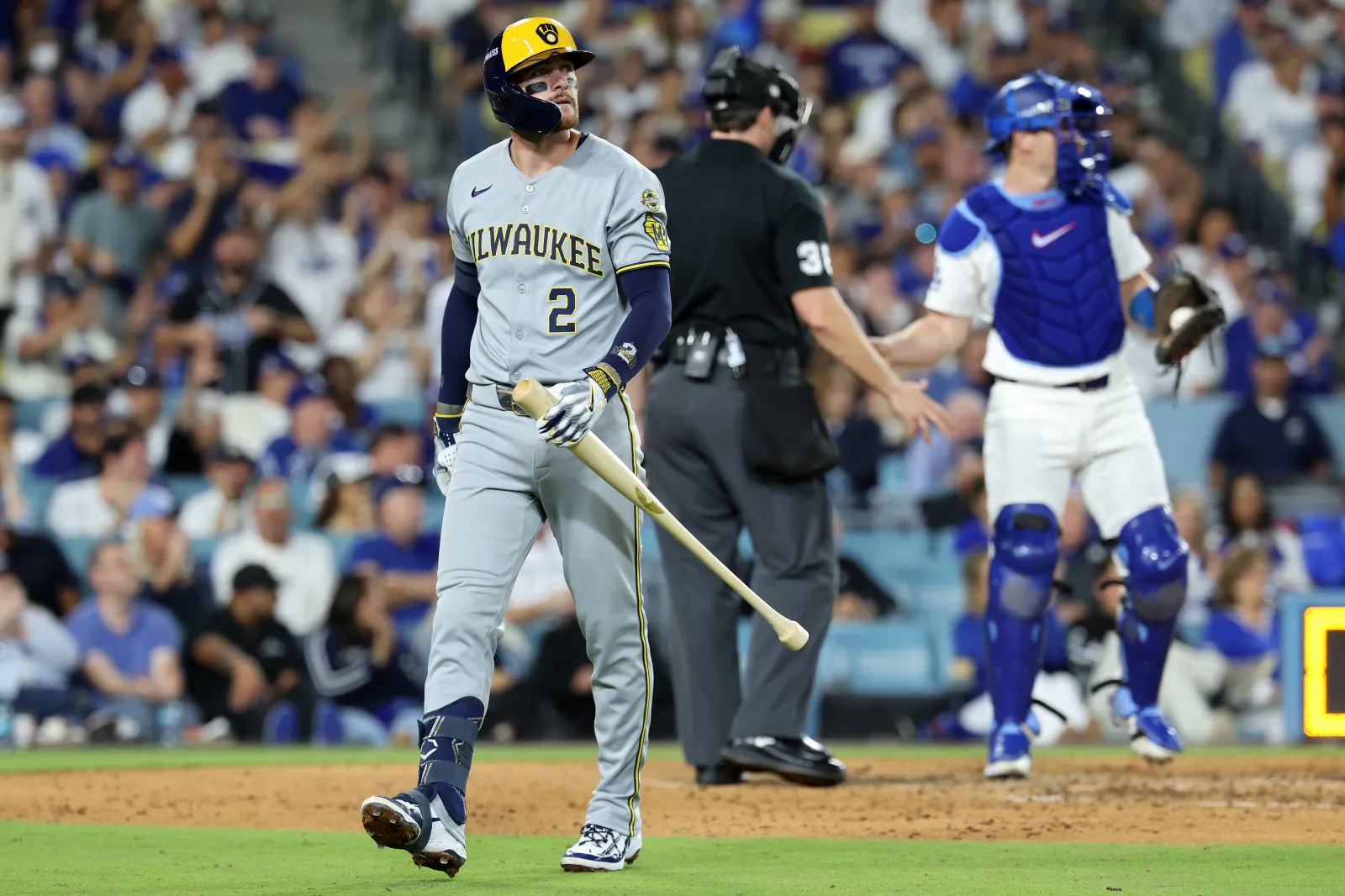Milwaukee Brewers infielder Brice Turang