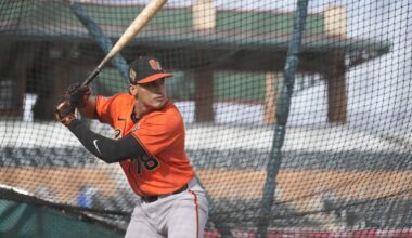 Former prospect Diego Cartaya, now in Giants camp, is happy to call the Dodgers his rival