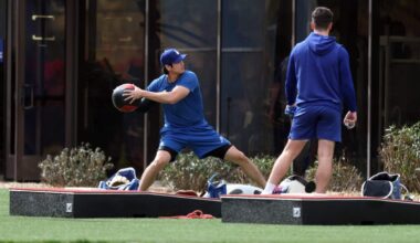 Three burning Dodgers questions as spring training opens