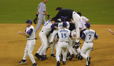 Members of the Arizona Diamondbacks...