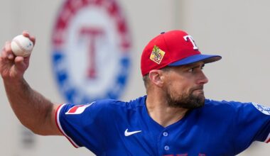 Despite uneven results, Rangers’ Nathan Eovaldi ‘feels really good’ after spring debut