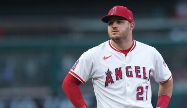 Los Angeles Angels’ Mike Trout wants to return to center field, says it’s easier on the body