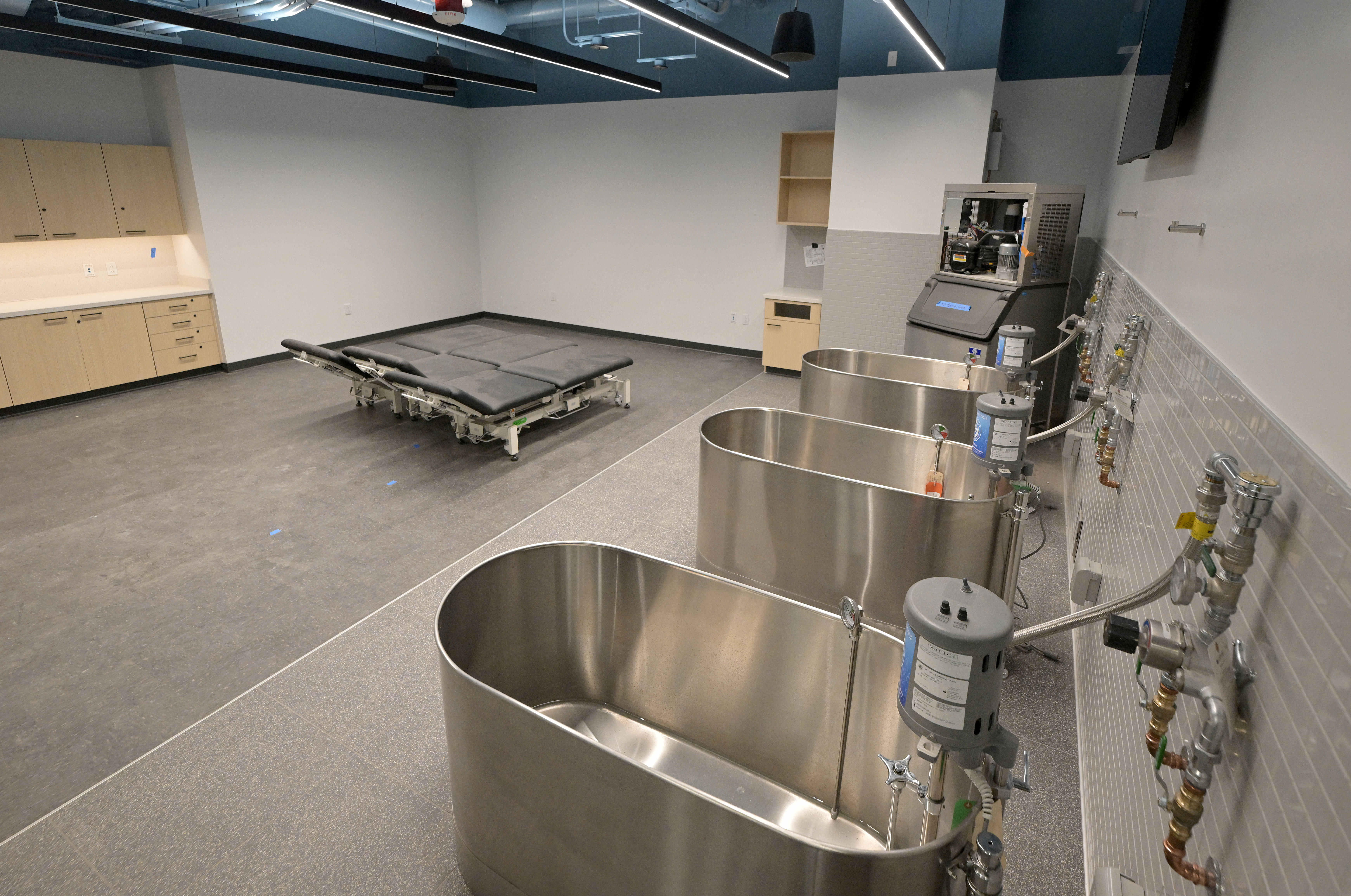 The Ontario Tower Buzzers’ training room is seen Friday, Feb....