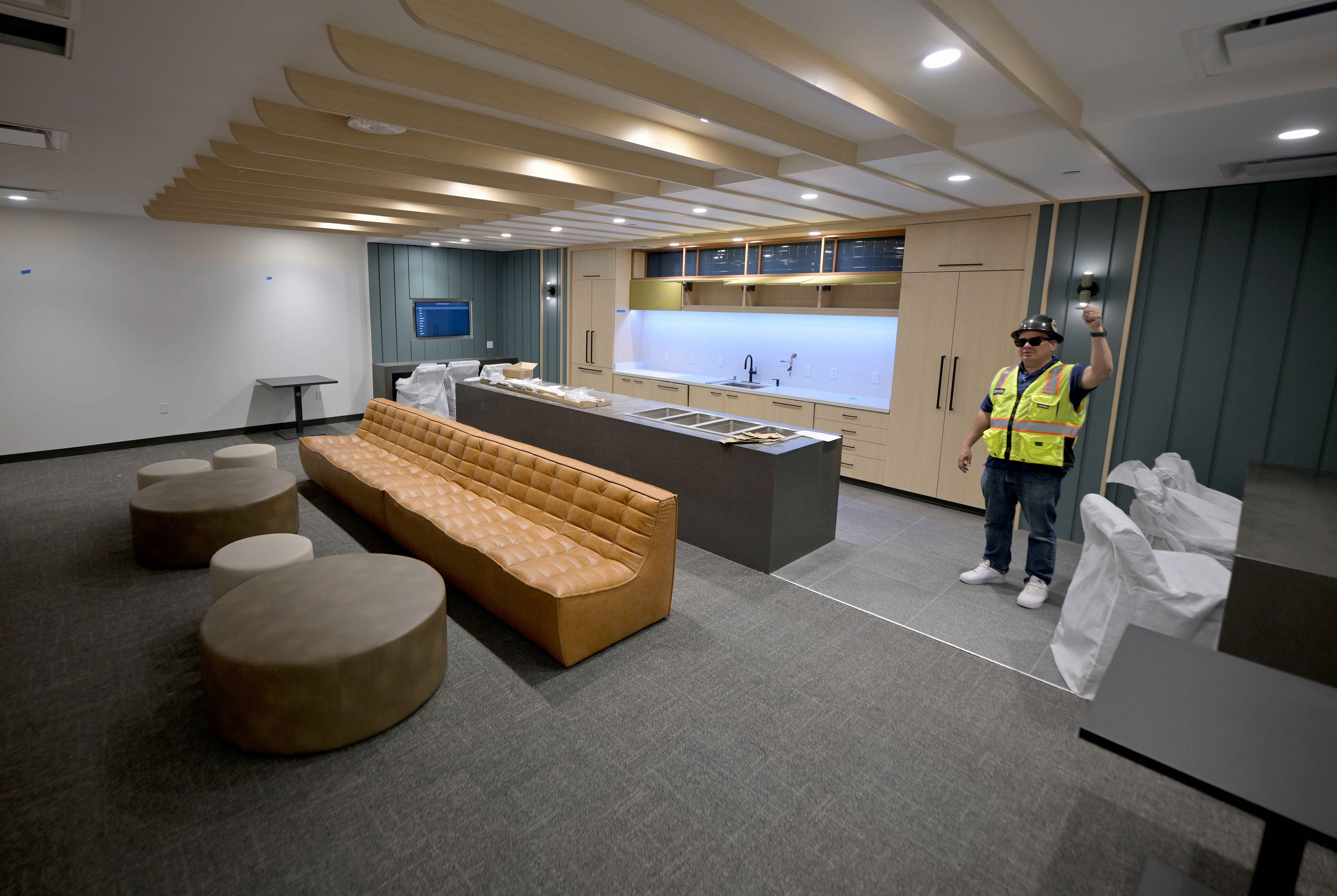 Ontario Tower Buzzers’ General Manager Allan Benavides stands in the...