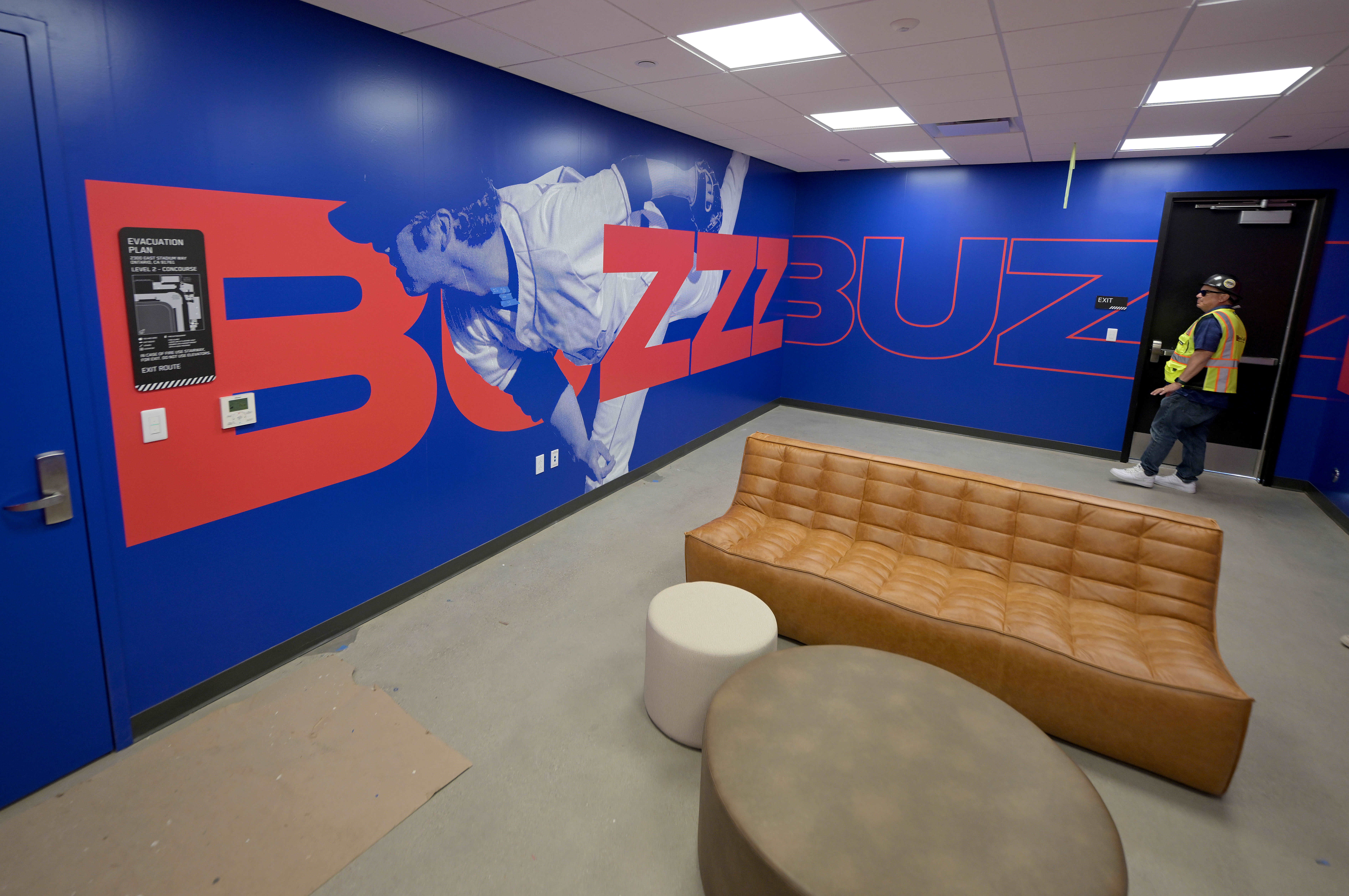 Ontario Tower Buzzers’ General Manager Allan Benavides stands Friday, Feb....