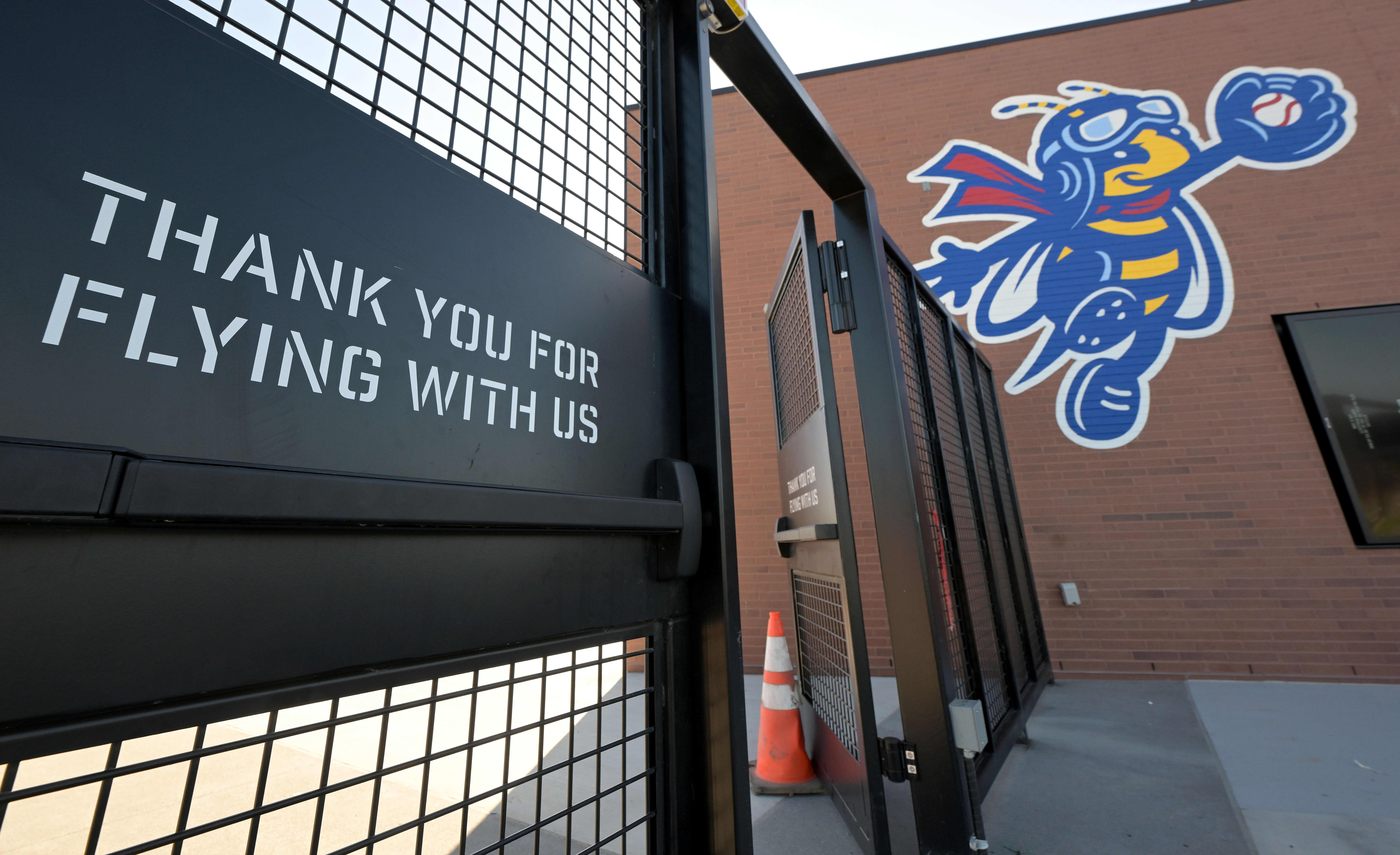The 6,000-seat ONT Field in Ontario, seen Friday, Feb. 13,...