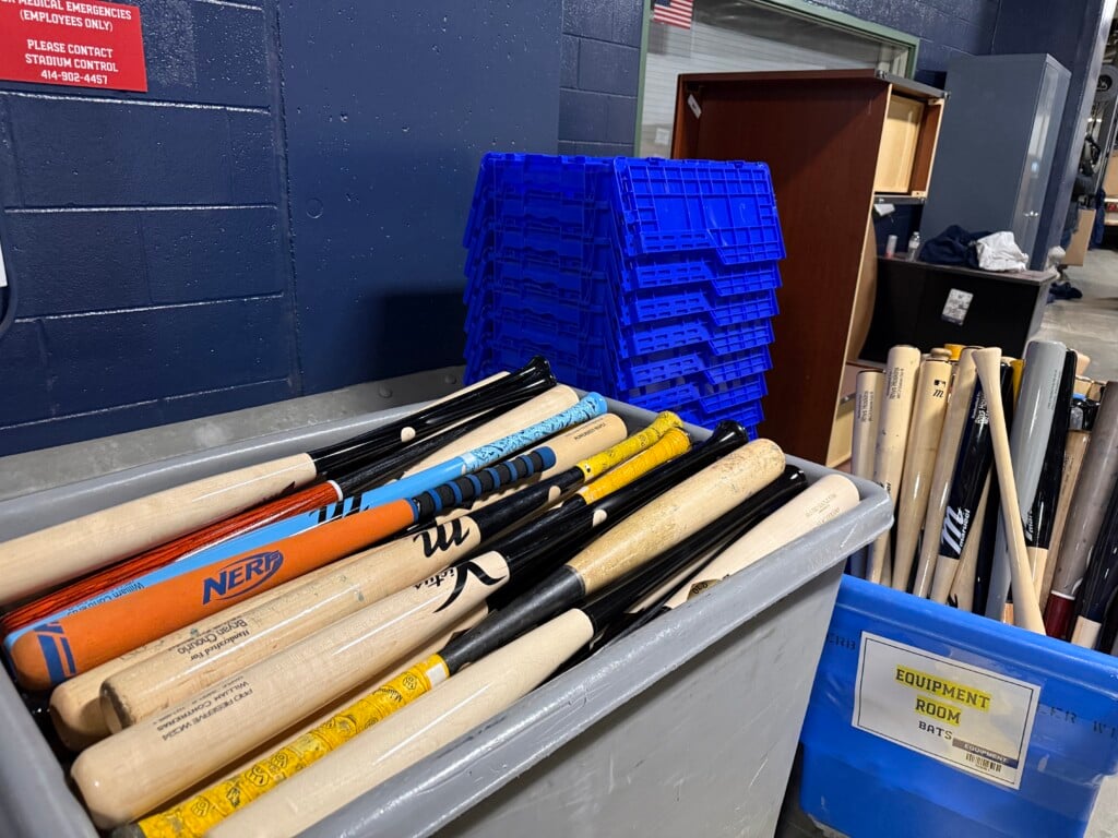 Brewers Spring Training Equipment- Nazir Spencer 