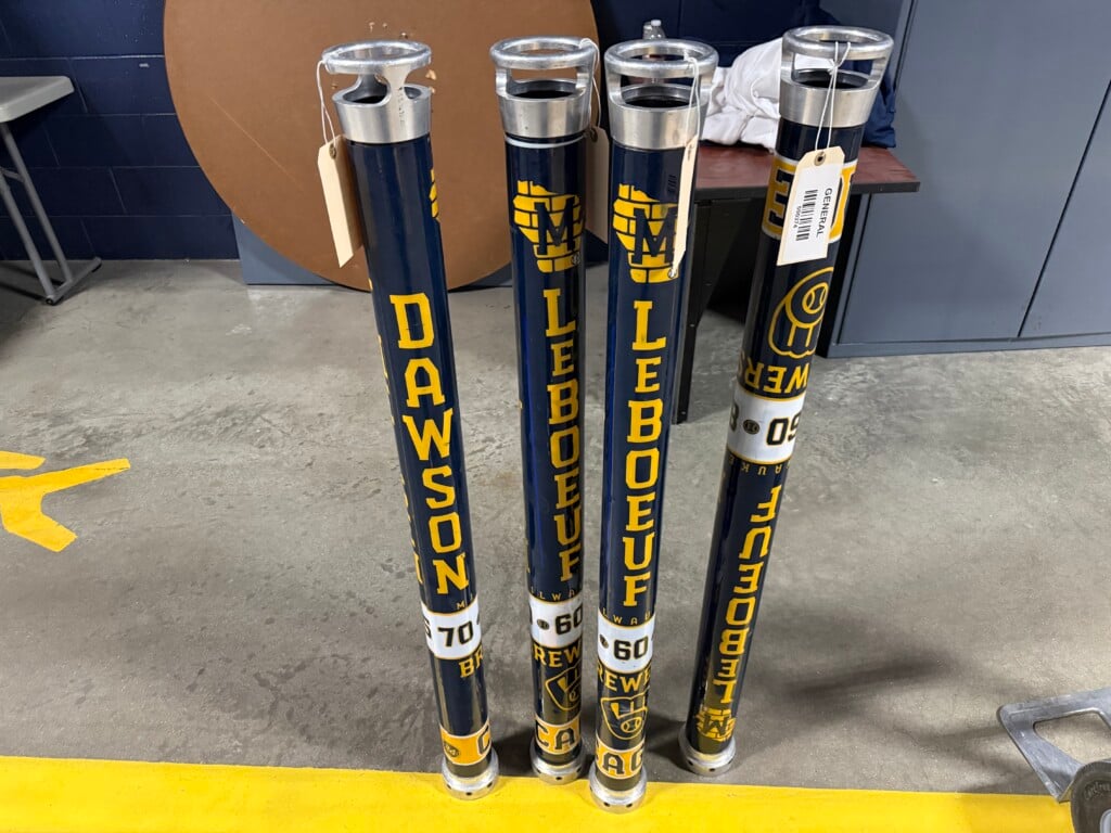 Brewers Spring Training Equipment- Nazir Spencer 