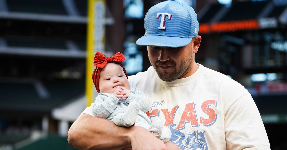 With his daughter healthy and happy, Rangers’ Jake Burger entering 2026 with peace of mind