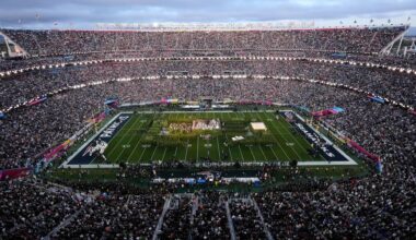 Ronald Acuña Jr. makes surprise cameo during Bad Bunny’s Super Bowl LX halftime show