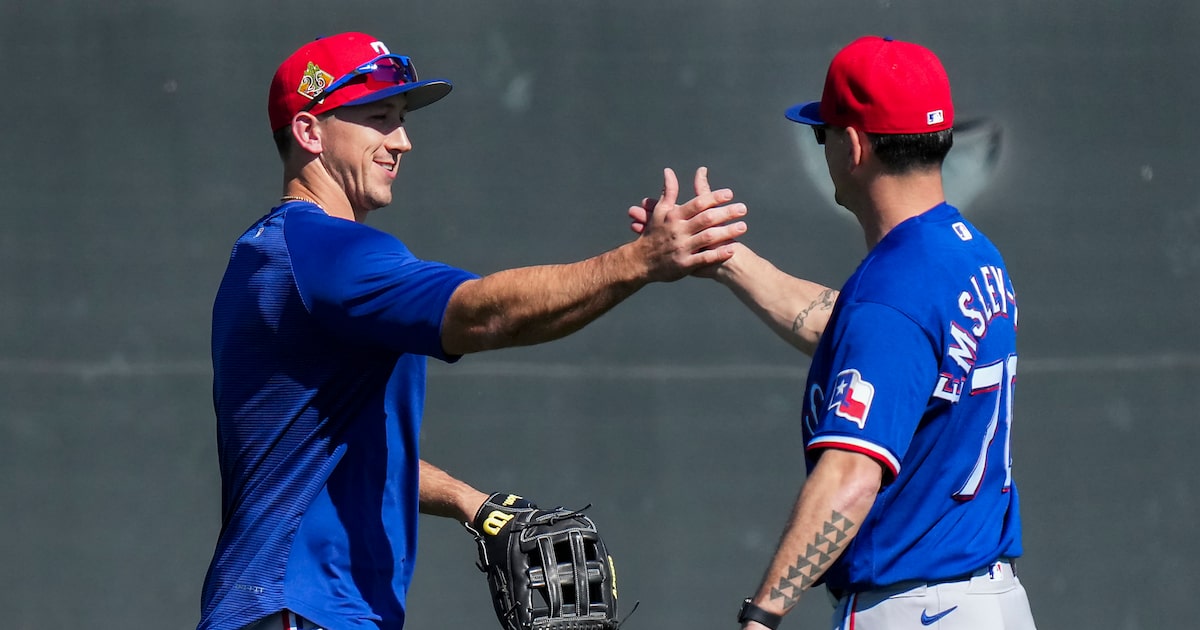 Wyatt Langford wants ‘whatever’s best’ as Rangers work out plan for him, Evan Carter in CF