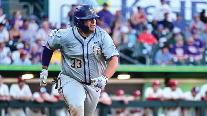 LSU Explodes For 9 Runs In The 8th To Erase Indiana And Win 14-7 at JAX College Baseball Classic