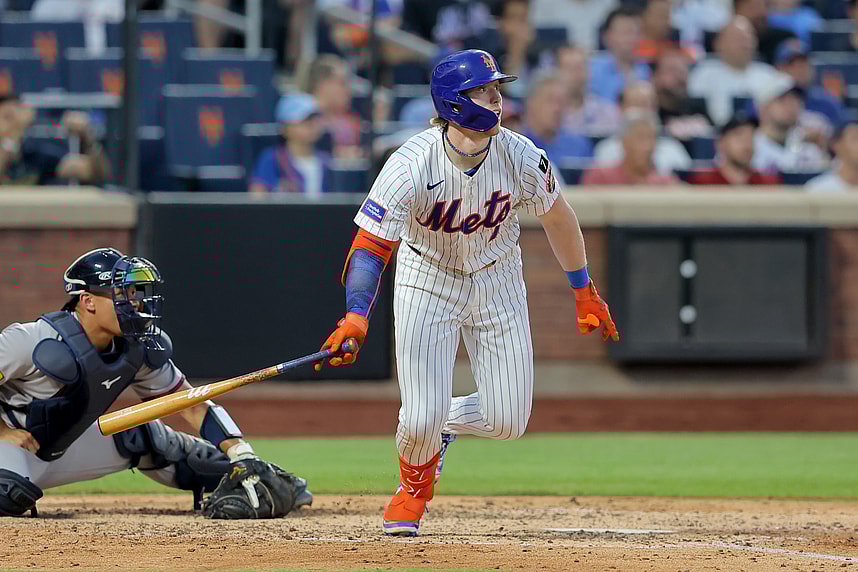 MLB: Atlanta Braves at New York Mets -- Brett Baty