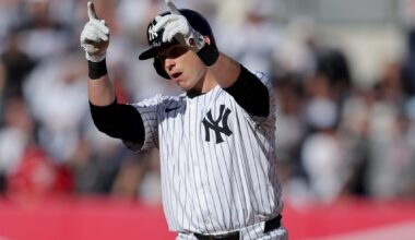 Yankees' Aaron Boone sings Ben Rice's praises, doesn't envision loss of playing time