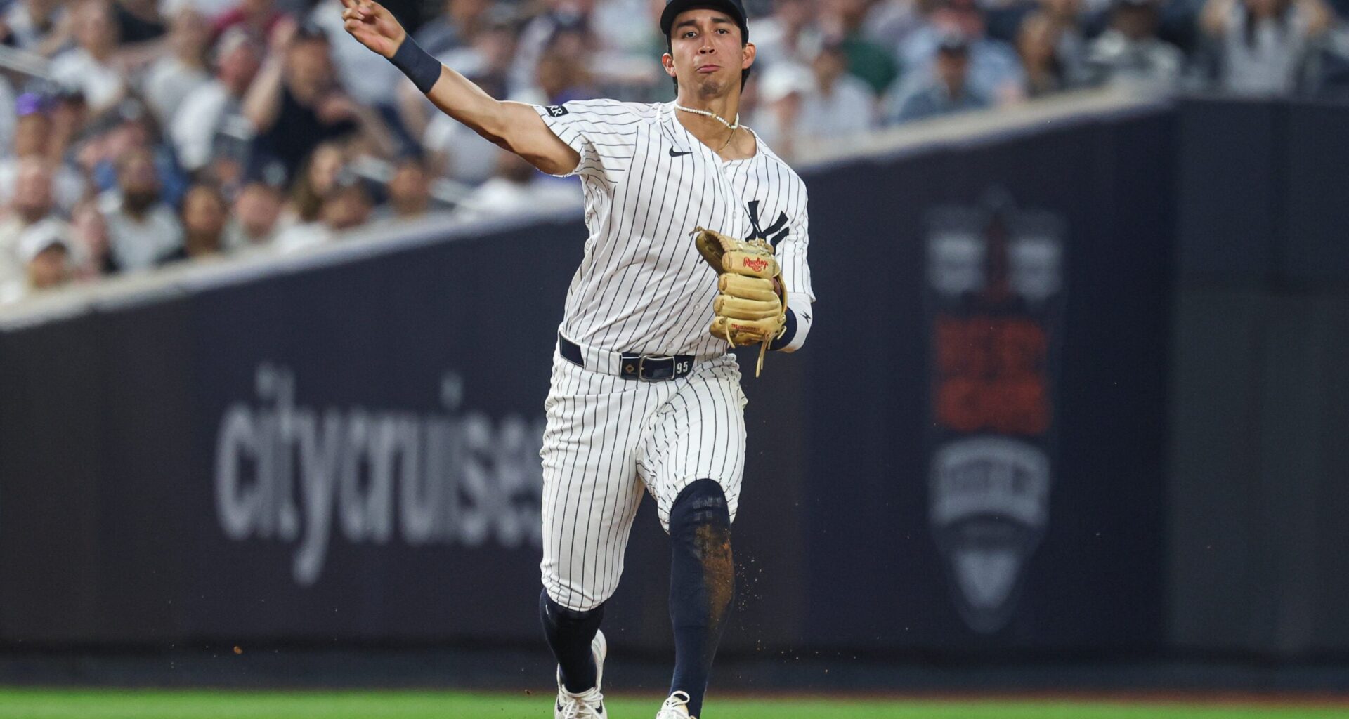 Yankees' Oswaldo Cabrera is battling for a roster spot but he's a 'full go'