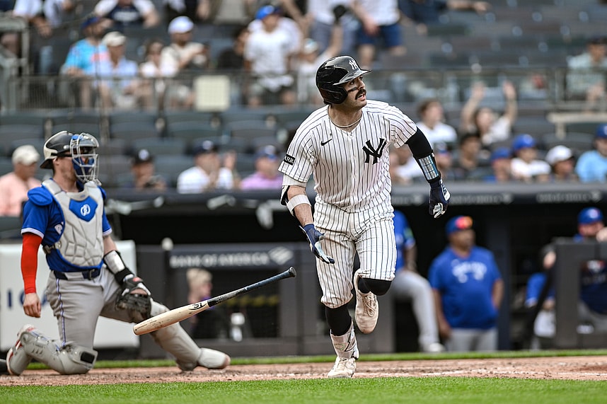 MLB: Toronto Blue Jays at New York Yankees, austin wells