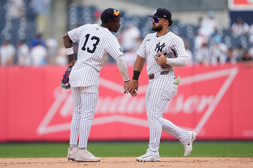 MLB: Washington Nationals at New York Yankees, jasson dominguez
