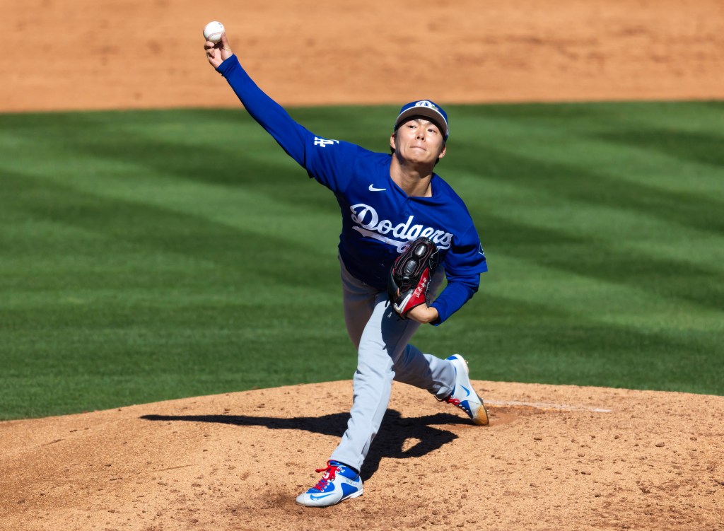 Dodgers star pitcher Yoshinobu Yamamoto