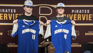 Riverview’s Gelineau, Minnick sign NLIs to play baseball at Henry Ford College – The News Herald