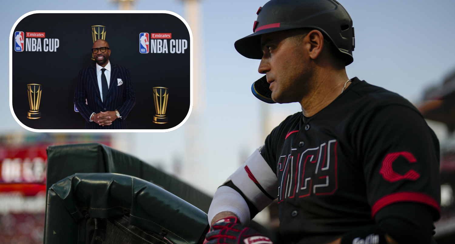 Joey Votto modeling his TV career after Kenny Smith