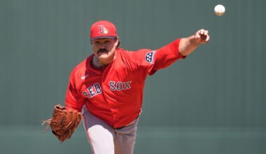 Red Sox pitcher Payton Tolle 'trusting God' while competing for spot