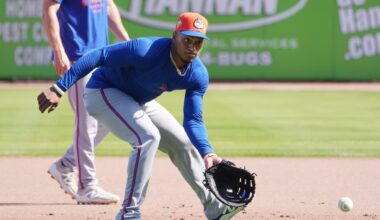 Mets’ Jorge Polanco discusses comfort level after unofficial first base debut - SNY