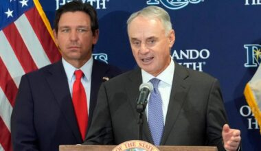 MLB Commissioner Rob Manfred talks Olympics, Dodgers, WBC