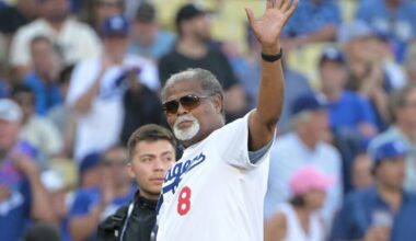 Reggie Smith Being Inducted Into Legends Of Dodger Baseball