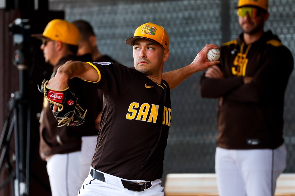 Padres' starting rotation set at three spots — probably four — with competition coming