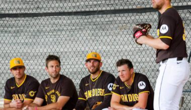 Jason Adam appears on track for opening day, but Padres will slow play his spring