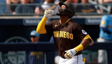 JP Sears struggles, Miguel Andujar homers, as Padres' get spring win over Brewers