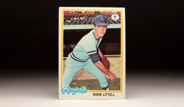 Front of 1978 Topps Mark Littell card