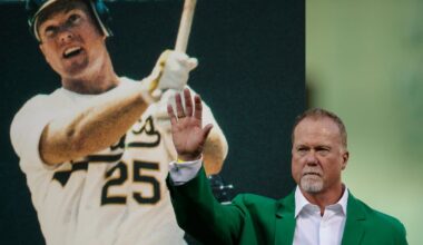 Mark McGwire returns to Athletics as a special assistant to player development