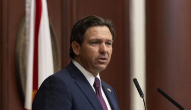 Florida Gov. Ron DeSantis lends support to Rays’ ballpark proposal
