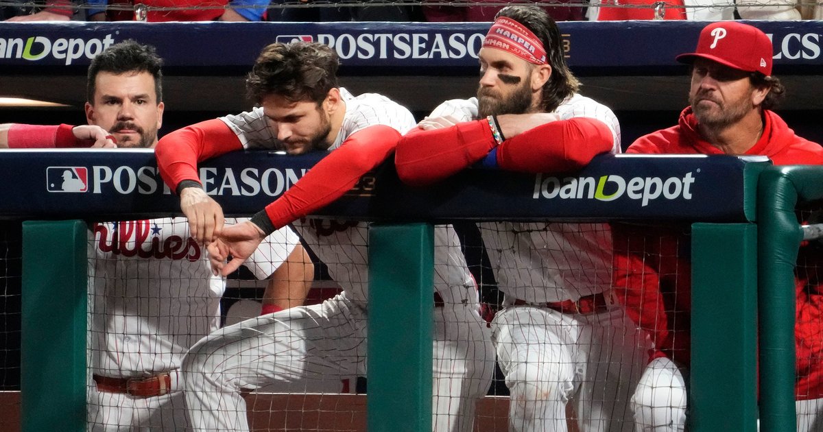 The Phillies' lineup never left 2023