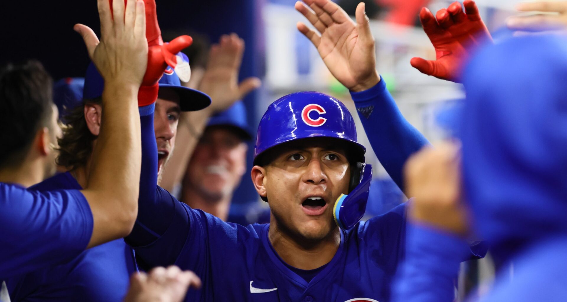 MLB: Chicago Cubs at Miami Marlins, miguel amaya