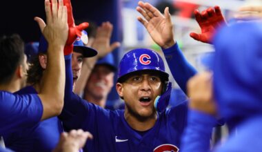 MLB: Chicago Cubs at Miami Marlins, miguel amaya