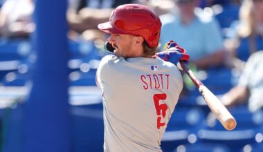Bryson Stott looks the part against lefties in Clearwater – NBC10 Philadelphia