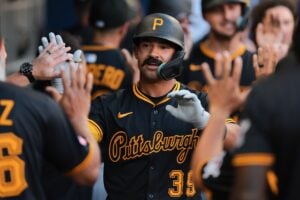 The Pirates are activating Nick Gonzales from the injured list. He's been out since Opening Day.