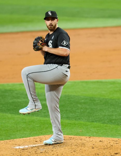 White Sox pitcher Aaron Civale, Andrew Vaughn