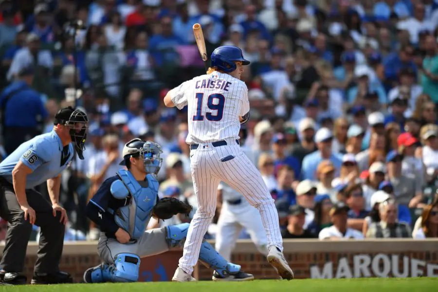 MLB: Tampa Bay Rays at Chicago Cubs, Owen Caissie