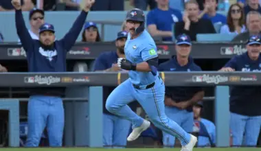 Blue Jays trade proposal sends beloved outfielder to Cardinals for 2.07 ERA lefty reliever image