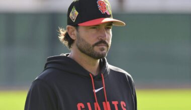 Tony Vitello receives a big endorsement on his first day as Giants manager